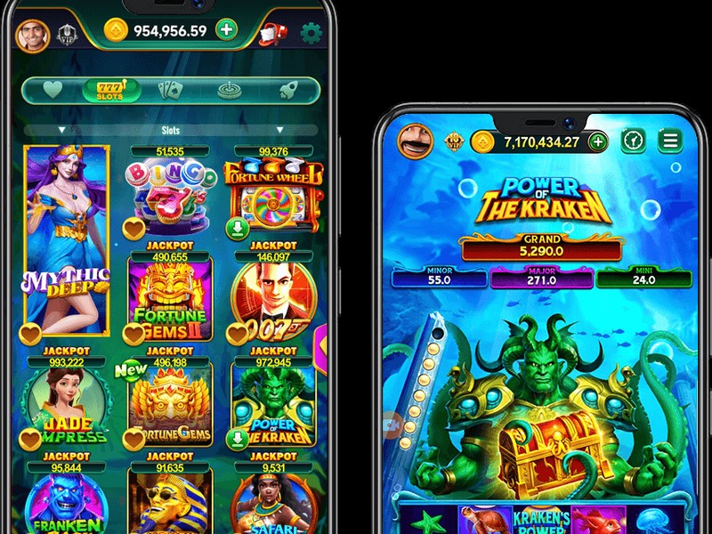 Hình ảnh ứng dụng di động của Mega Casino trên điện thoại