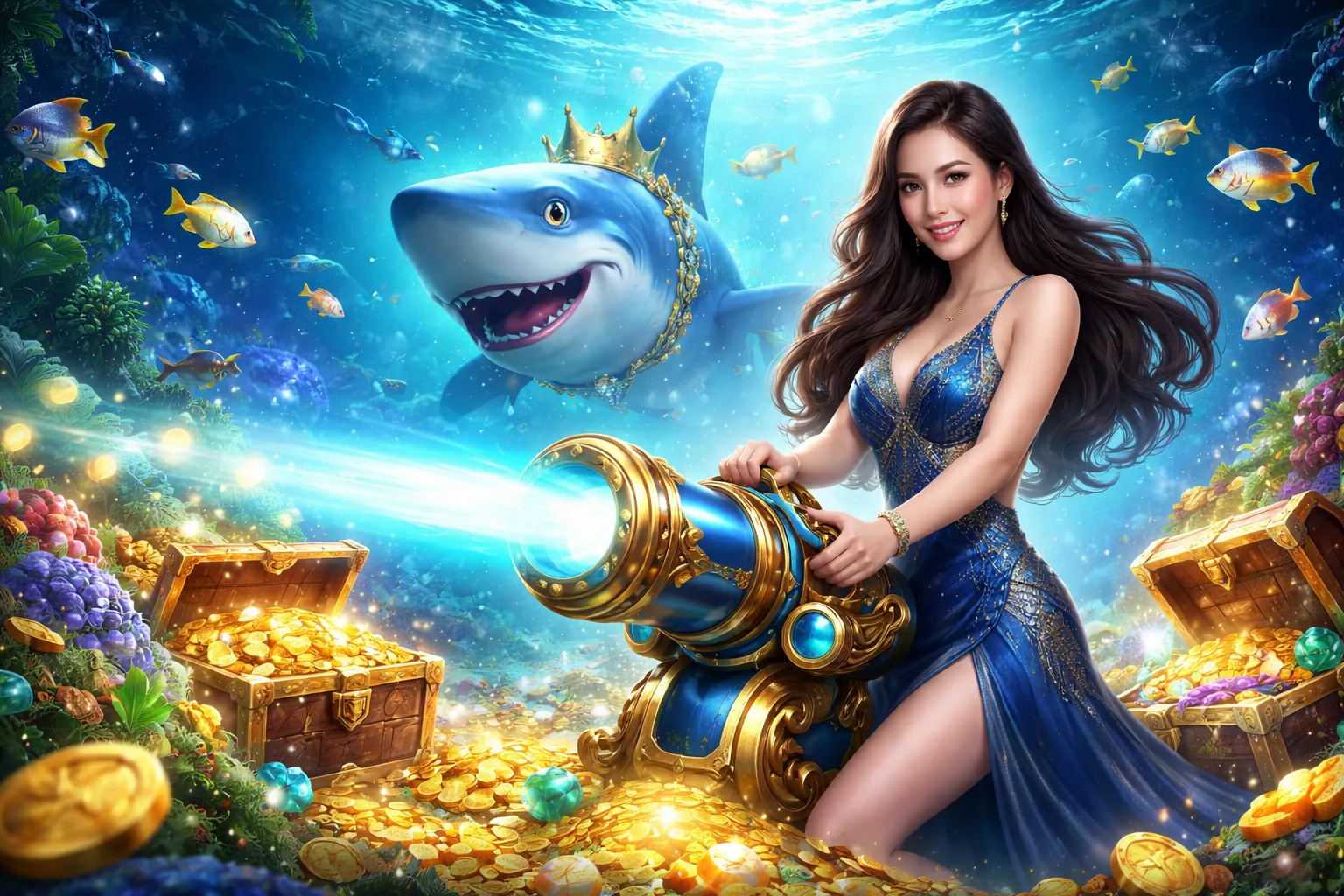 Hình ảnh chính game bắn cá Mega Casino