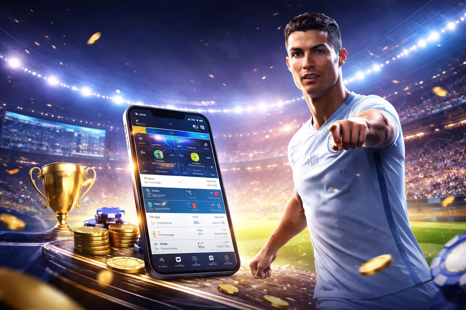 Giao diện cá cược thể thao Mega Casino Việt Nam